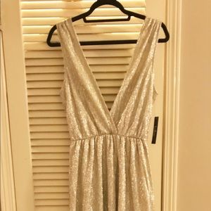 Light Gold Maxi Dress